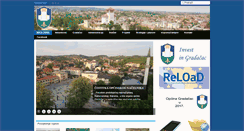 Desktop Screenshot of gradacac.ba